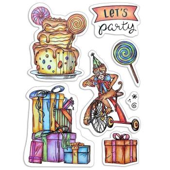 Ciao Bella Clear Stamps Let´s Party #48