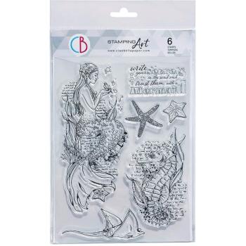 Ciao Bella Clear Stamp Mermaid PS8033