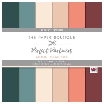 The Paper Boutique 8x8 Paper Pad Moon Meadows Perfect Solids #1559
