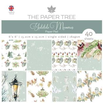 Paper Tree 6x6 Paper Pad Yuletide Memories #1023