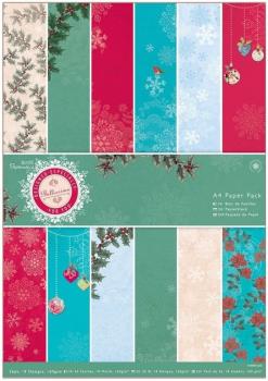 Papermania A4 Paper Pack Bellissima Christmas #160926