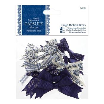 Papermania Capsule Ribbon Bows Parisienne Blue #367209