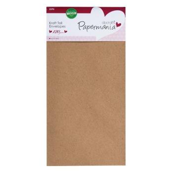 Papermania Tall Envelopes Kraft #151302