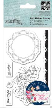 Papermania Tall Urban Stamp Flower Doily #907220