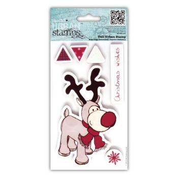 Papermania Urban Stamps Boofle Reindeer #907106