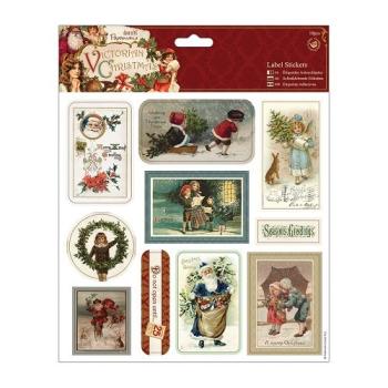 Papermania Victorian Christmas Label Stickers #157928