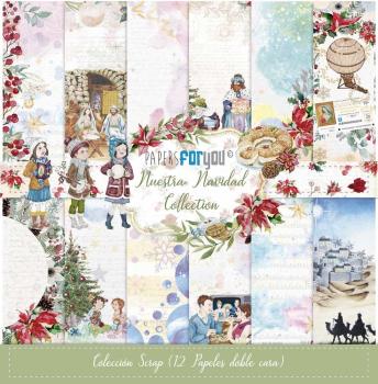 Papers For You 12x12 Paper Pad Nuestra Navidad #10717