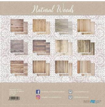 Papers For You 12x12 Paper Pad Natural Woods #099