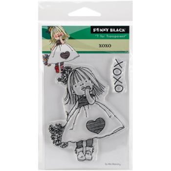 Penny Black Clear Stamp XOXO