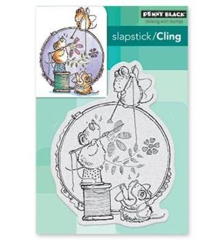 Penny Black Stitch In Time Cling Stamp #40-532