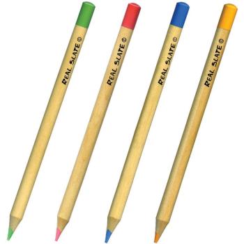 Pepperell Real Slate Chalk Pencils 5er Set Colored