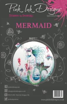 Pink Ink Designs Clear Stamp Set Mermaid #011