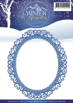 Precious Marieke Winter Wonderland Stanzschablone Wondrous Frame