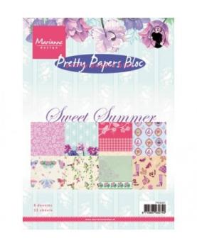 Pretty Papers A5 Paper Pad Sweet Summer PK9081