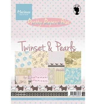 Pretty Papers A5 Paper Pad Twinset and Pearls PK9110