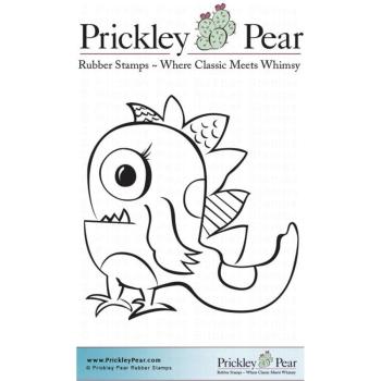 Prickley Pear Cling Stamps Godzilla