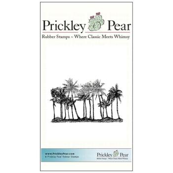 Prickley Pear Cling Stamps Palm Trees