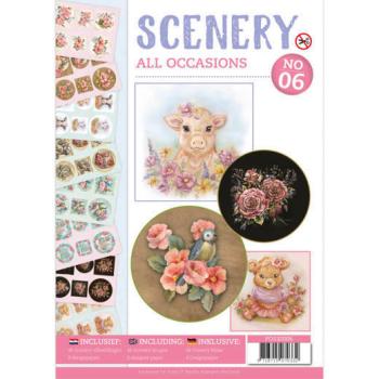 Push-Out Book Scenery All Occasions #06