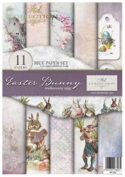 RP050 ITD Collection A4 Rice Paper Set Easter Bunny