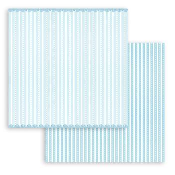 Stamperia 12x12 Paper Pad BabyDream Blue SBBL106