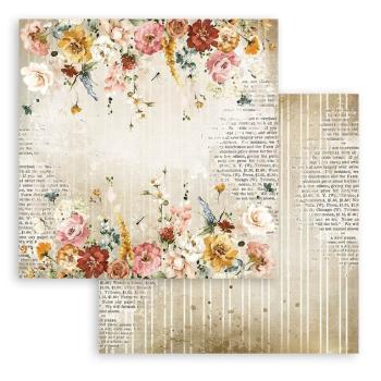 Stamperia 12x12 Paper Pad Garden of Promises SBBL110