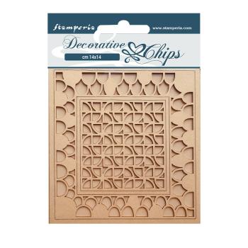 Stamperia Decorative Chips Bauhaus Pattern #140