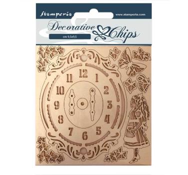 Stamperia Chips Alice Clock #74