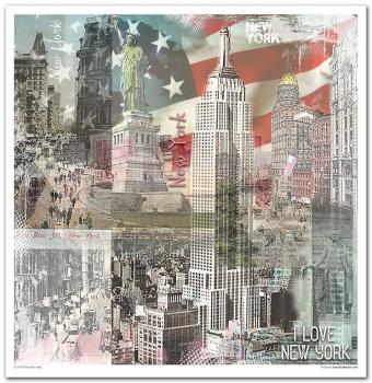 ITD Collection  Paper Pad 12x12 Beautiful Cities