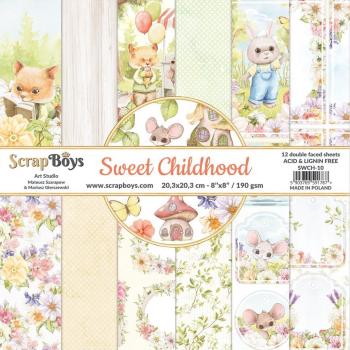 ScrapBoys 8x8 Paper Pack Sweet Childhood
