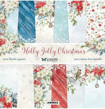 ScrapAndMe 12x12 Paper Pack Holly Jolly Christmas
