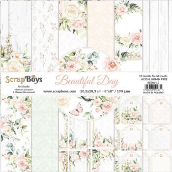 ScrapBoys 8x8 Paper Pack Beautiful Day