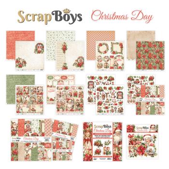 ScrapBoys Christmas Day 6x6 Inch Paper Pad