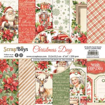 ScrapBoys Christmas Day 6x6 Inch Paper Pad