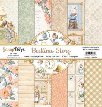 ScrapBoys 12x12 Paper Pack Bedtime Story