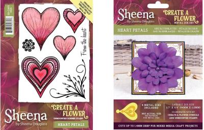 Sheena Douglass Create a Flower Set Heart Petals