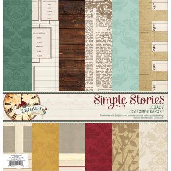 Simple Stories 12" X 12" Collection Kit Legacy