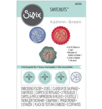 Sizzix Switchlits Die Set Seasonal Seals #665356