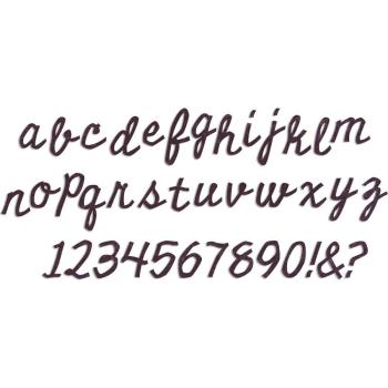 Sizzix BigZ XL Stanze Alphabet Cutout Script #662709
