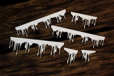 SnipArt Chipboard Frosty Moments Icicle #34032