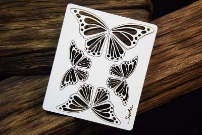 SnipArt Chipboard Mandalas Dreams Butterfly Wings #21424