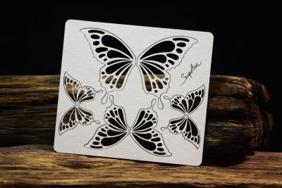 SnipArt Chipboard Mandalas Dreams Butterfly Wings #21427
