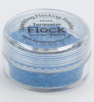 Sparkling Flock Powder Turquoise