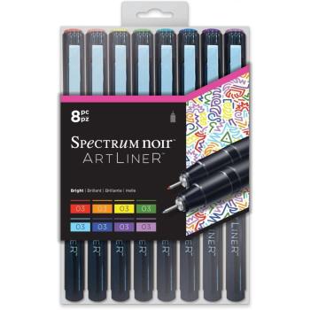 SALE Spectrum Noir Artliner 8pk Bright