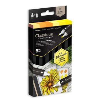 SALE Spectrum Noir Classique 6 Pen Box Set Yellows