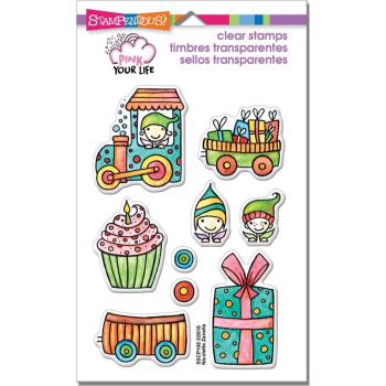 Stampendous Clear Stamps Whisper Happy Wagon #SSCP108