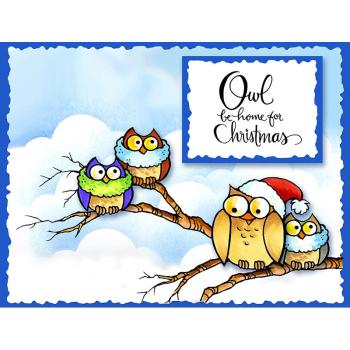 Stampendous Set Owl Be Home #CLD10