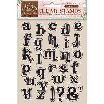 Stamperia Clear Stamp Create Happiness Alphabet #WTK159