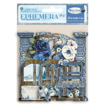 Stamperia Ephemera Blue Land DFLCT22