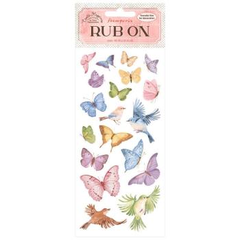 Stamperia Rub-on Welcome Home Butterfly DFLRB18