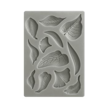 Stamperia Silicone Mould A6 Sunflower Art Leaves KACM10